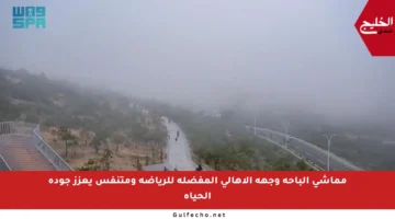 مماشي الباحة وجهة الأهالي المفضلة للرياضة ومتنفس يعزز جودة الحياة
